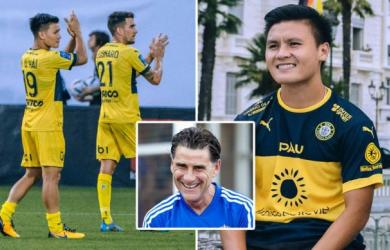 HLV Pau FC báo tin vui tới Quang Hải trước đại chiến